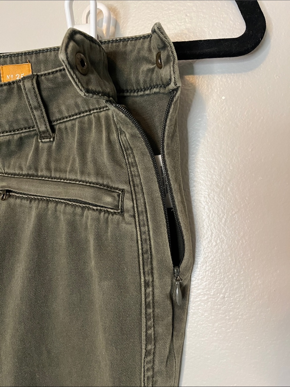 Anthropology Pilcro and the Letterpress Olive Green Women’s Jeans - Picture 13 of 16